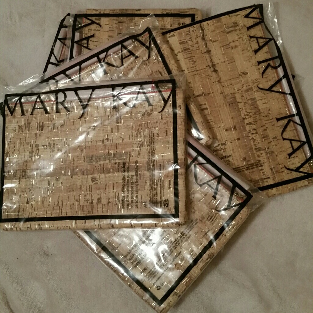 Cork Screw Inspired Hand/Makeup Bag